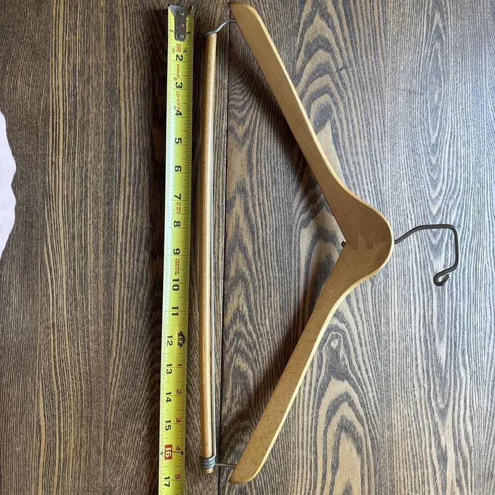 Vintage Wooden Hangers - Set Of 2 pre owned